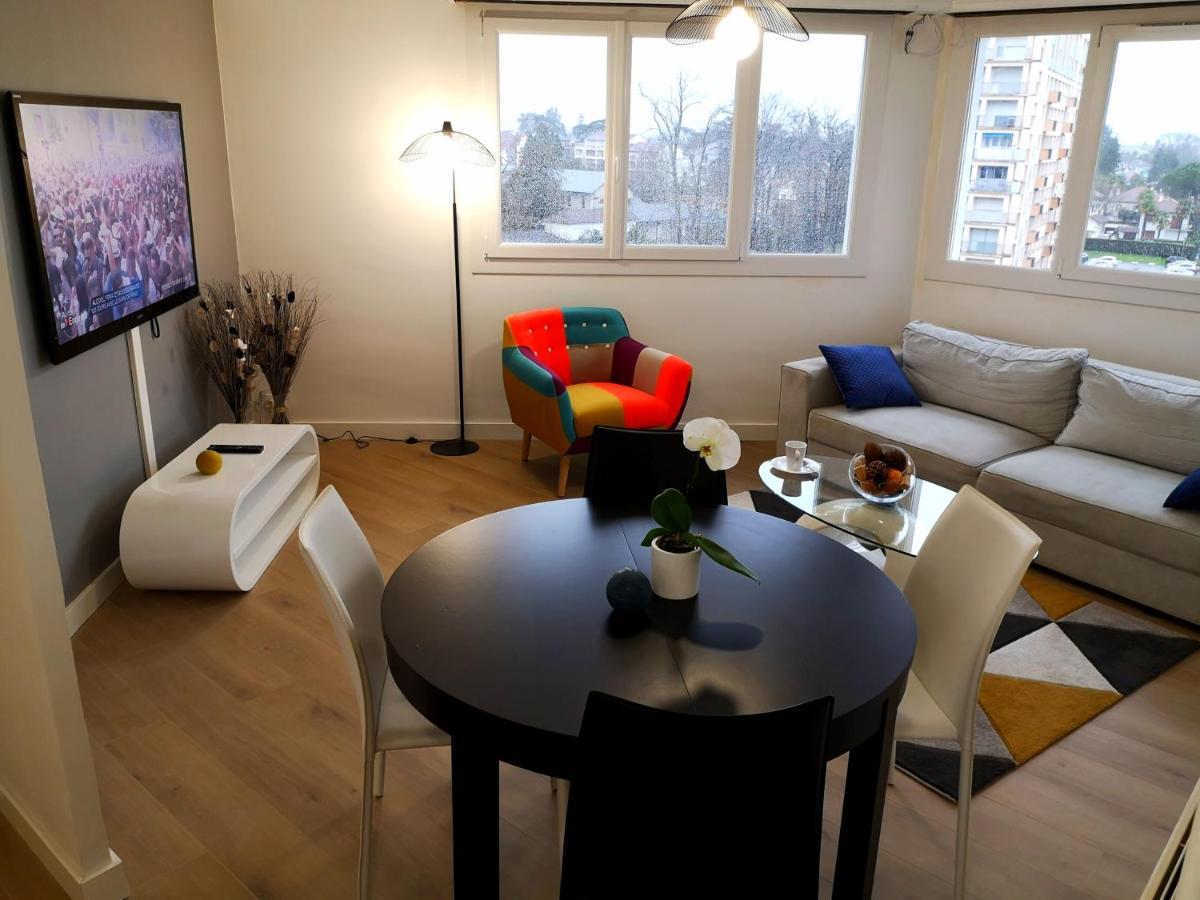 Confort 2 Chbres - 72m2 - Avec Terrasse Et Vue Pyrenees Pau