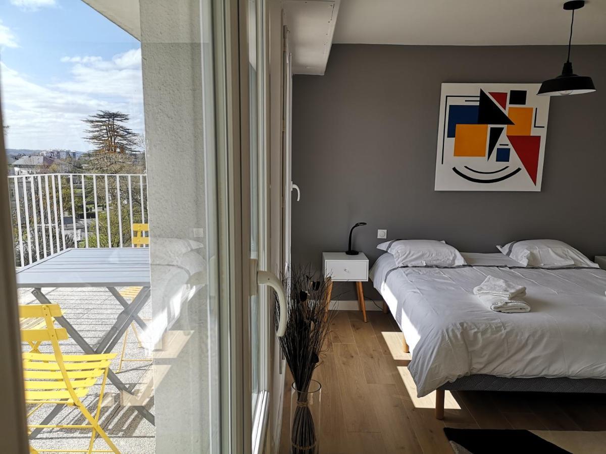 Apartment Confort 2 Chbres - 72m2 - Avec Terrasse Et Vue Pyrenees Pau